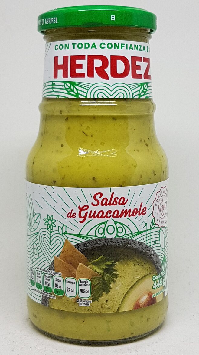 Herdez gvakamoles stila salsa