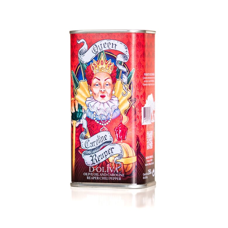 Extra virgin olīveļļa ar "Queen Caroline Reaper" piparu garšu - 250 ml