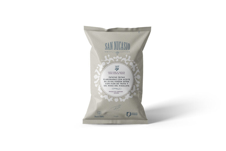 San Nicasio kartupeļu čipsi ar trifeļu aromātu