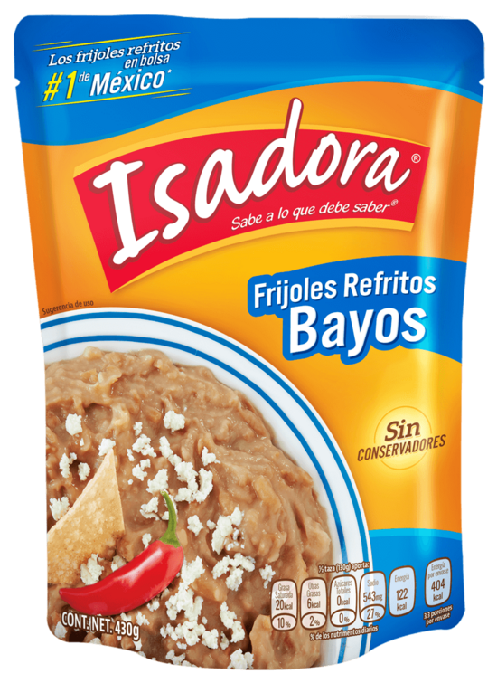 Isadora bayos pupiņu biezenis 