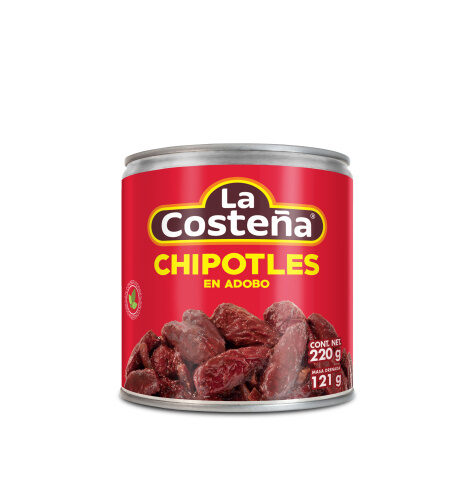 La Costeña Chipotle čili pipari adobo mērcē.