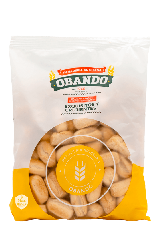 Obando kraukšķi - mini maizes standziņas - 120g.