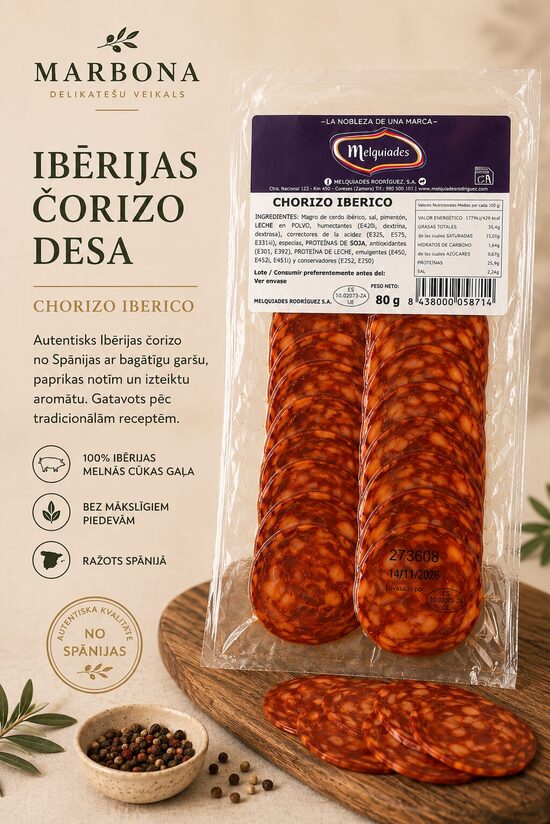 Chorizo sausage Ibérico Bellota - 80g