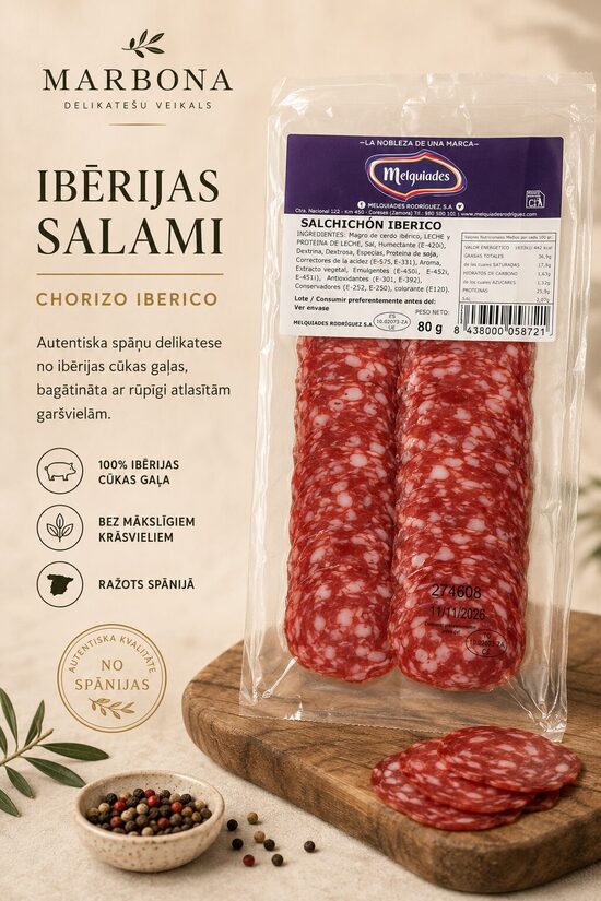 Iberian salami 80g