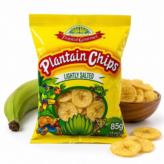 Plantain čipsi viegli sālīti 85g