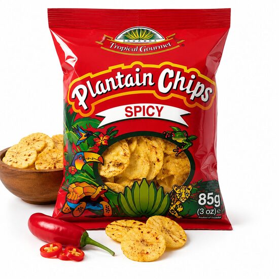 Plantain pikantie čipsi - 85g