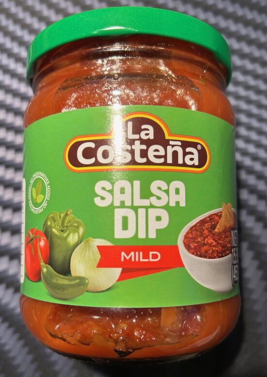Mild spicy tomato salsa dip