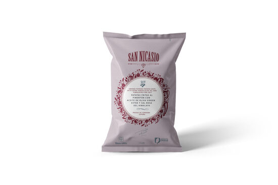 San Nicasio kartupeļu čipsi ar kūpinātu papriku