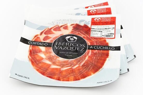 Jamon Bellota 50% Iberico (sarkanā etiķete)