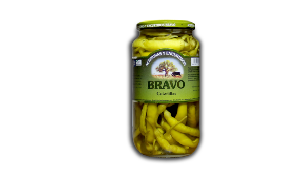 Marinated hot peppers